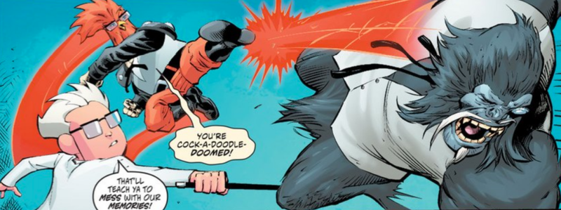 Illustration for article titled DC’s New KFC Comic Turns Colonel Sanders Into Fried Chicken Jesus
